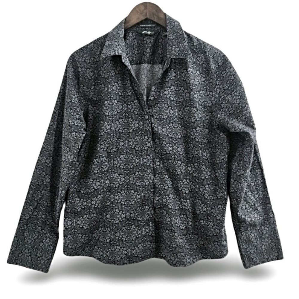 ✨50% Off Bundles 3+ NWOT Eddie Bauer Paisley Button-Up XL Cotton Long Sleeve
